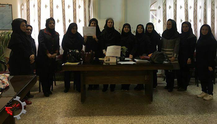 اعتراض معلمان البرز در اعتصاب سراسری معلمان
